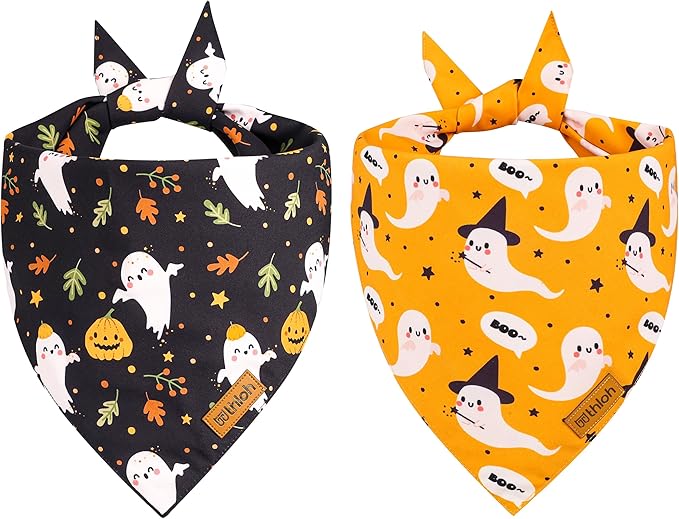 Halloween Dog Bandanas 2 Pack