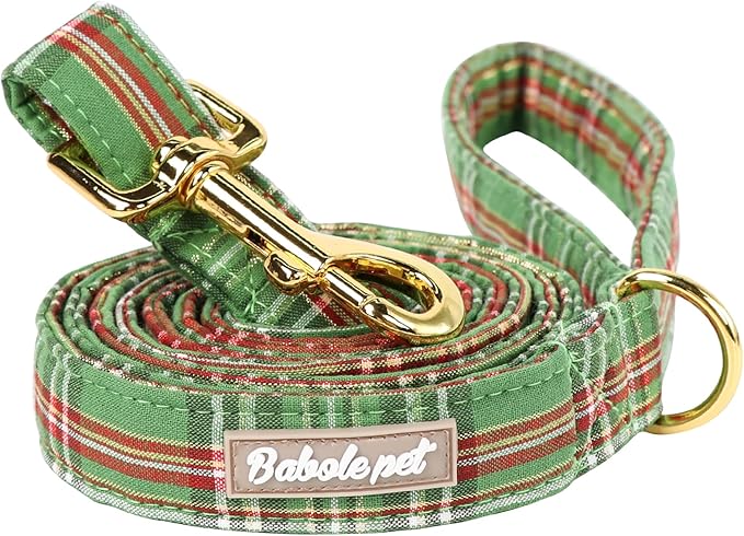 Christmas Dog Leash Durable Handmade Orange Black Spider 135cm