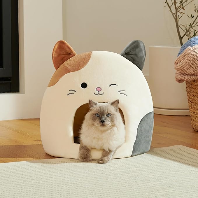 Squishmallows Original 16-Inch Cam The Cat Pet Cave