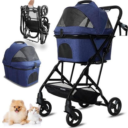 3 in 1 Dog Stroller 4 Wheels