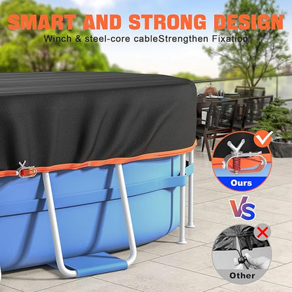 18x34 Ft Rectangular Pool Cover