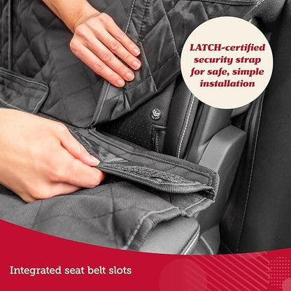 Lusso Gear Dog Car Seat Cover for Back Seat 100% Waterproof,