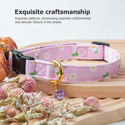 Cotton Handmade Dog Collar Cute and Distinctive Patterns