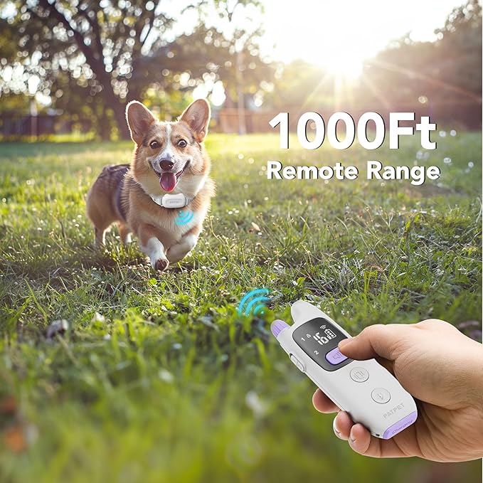 PATPET Dog Shock Collar with Remote 16 Static