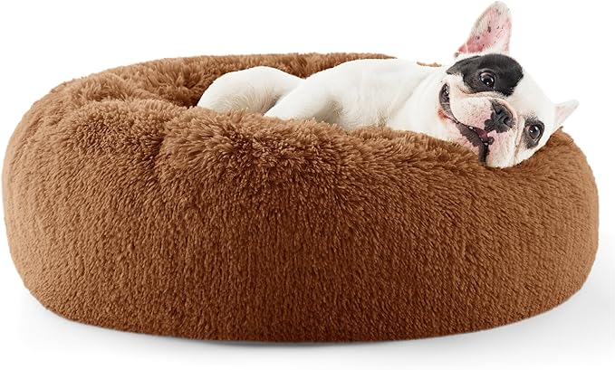 Bedsure Calming Dog Bed for Small Dogs 23 inches 25 lbs