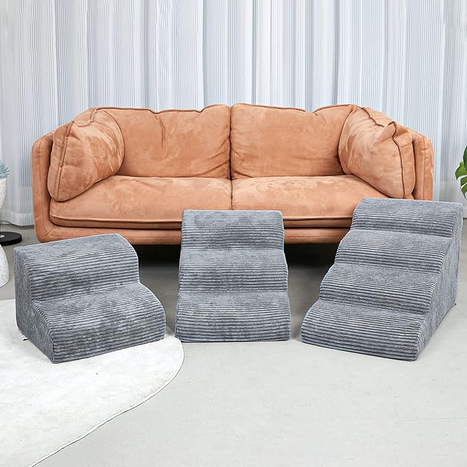 Dog Stairs & Steps for High Beds 3 Steps (H:16")