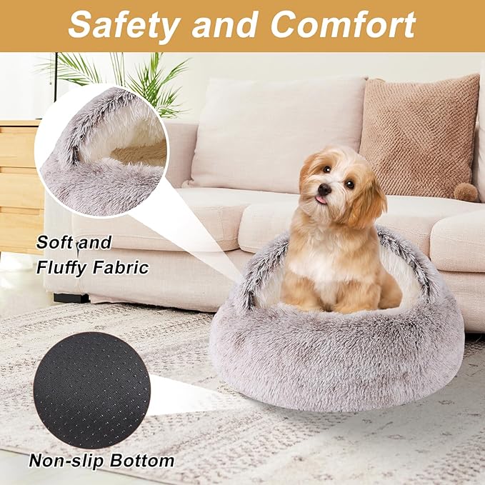 Dog Beds for Small Dogs 23" x 23")