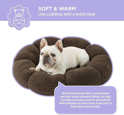 Lesure Calming Medium Dog Bed 45 lbs, 30"