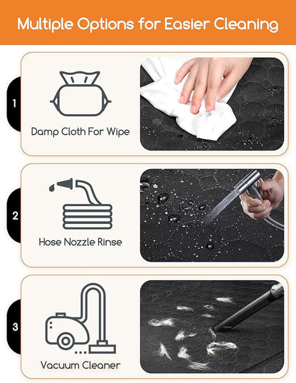 Meowant Dog Car Seat Cover for Back Seat 7 mm 330lbs, Back