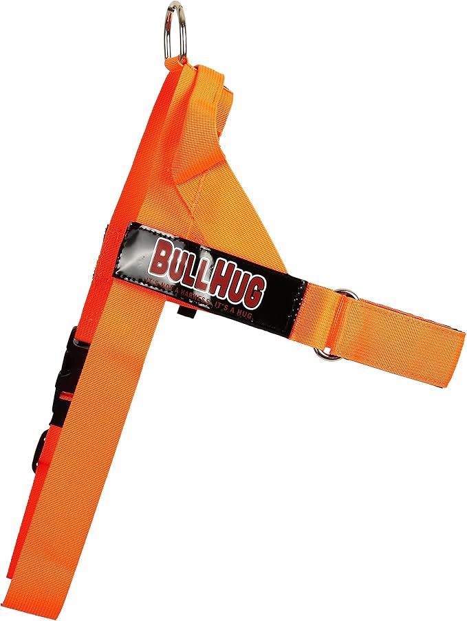 BULLHUG Harness – Made for Larger Chested Dogs Like English Bulldogs