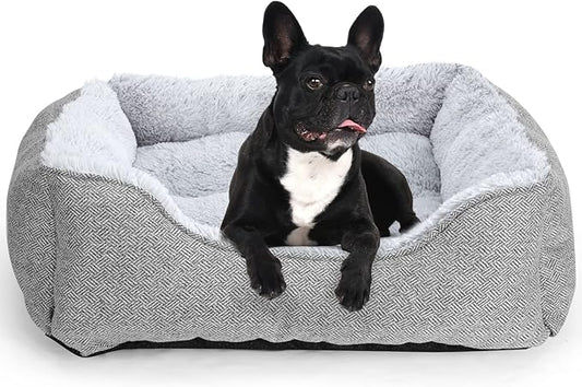 FURTIME Small Dog Beds for Small Dogs S(20''x19''x6'')