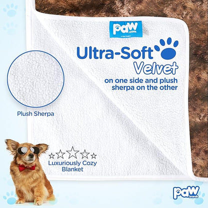 PupProtector Waterproof Throw Blanket for Dogs and Cats (60" L 50" W)