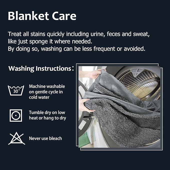 Kritter Planet Love Waterproof Bed Blankets for Couples Intimacy