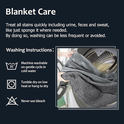 Kritter Planet Love Waterproof Bed Blankets for Couples