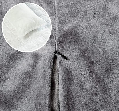 Brilliant Sunshine Premium Grey Silky Velvet Pet Sofa Bed