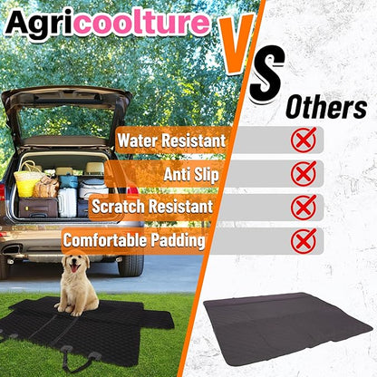 Back Seat Cover for Dogs and Kids 600d Fabric