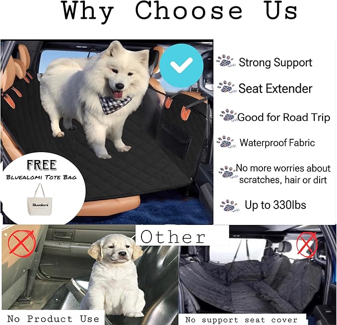 Premium Back seat Extender for Dogs