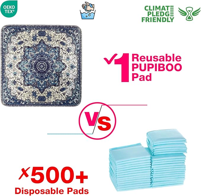 Washable Pee Pads for Dogs 100% Waterproof,