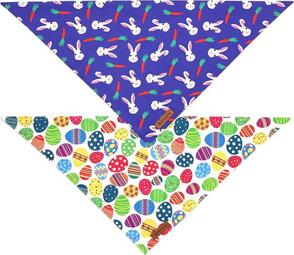 Realeaf Easter Dog Bandanas 2 Pack