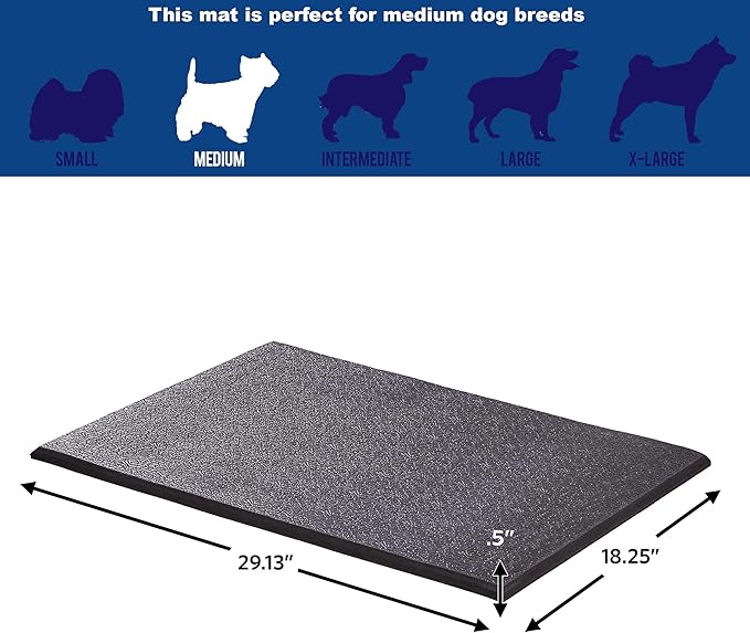 MidWest Homes for Pets MAT30 Cushioned Dog Crate Mat