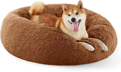 Bedsure Calming Dog Bed for Medium Dogs 30 inches 45 lbs