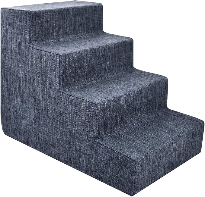 Best Pet Supplies Dog Stairs for Small Dogs & Cats 4-Step