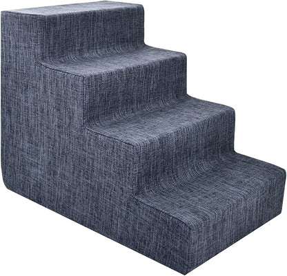 Best Pet Supplies Dog Stairs for Small Dogs & Cats 4-Step