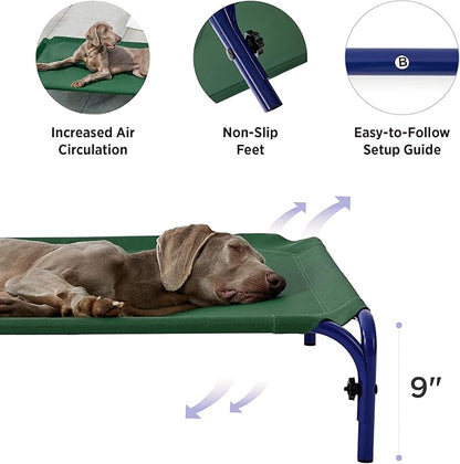 Lesure Elevated Raised Outdoor Dog Bed 54"