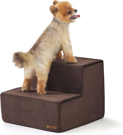 Lesure Dog Stairs for High Beds 2-Steps Dog