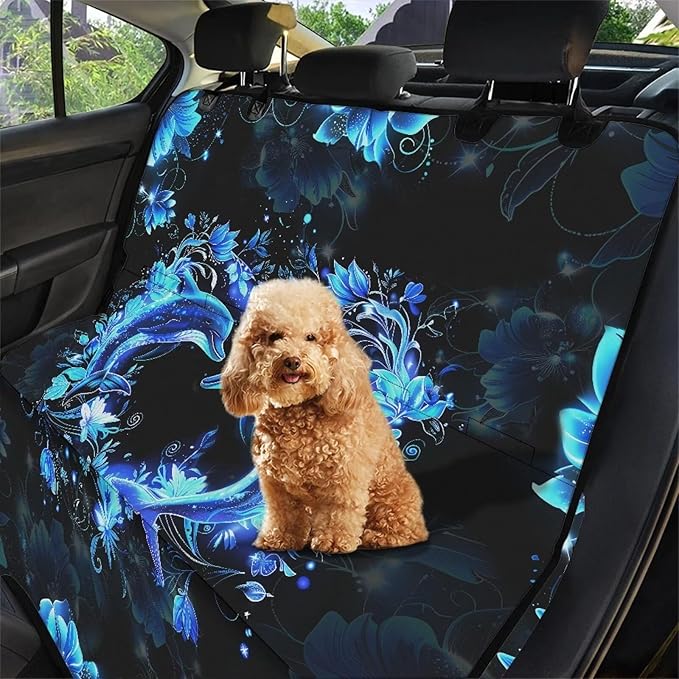 AFPANQZ Dolphin Design Dog Cat Seat Cover Bucket
