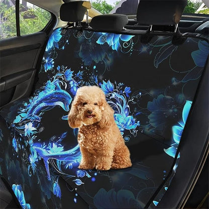 AFPANQZ Dolphin Design Dog Cat Seat Cover Bucket