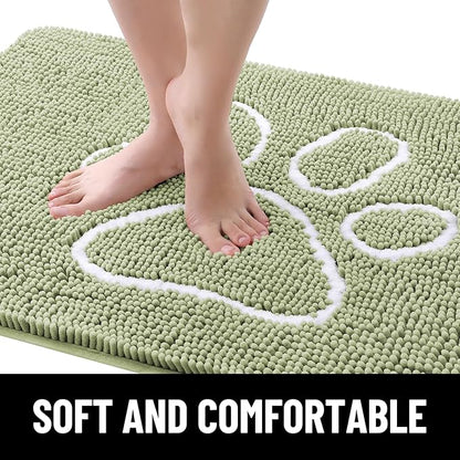 smiry Dog Door Mat for Muddy Paws (30x20 Inches,