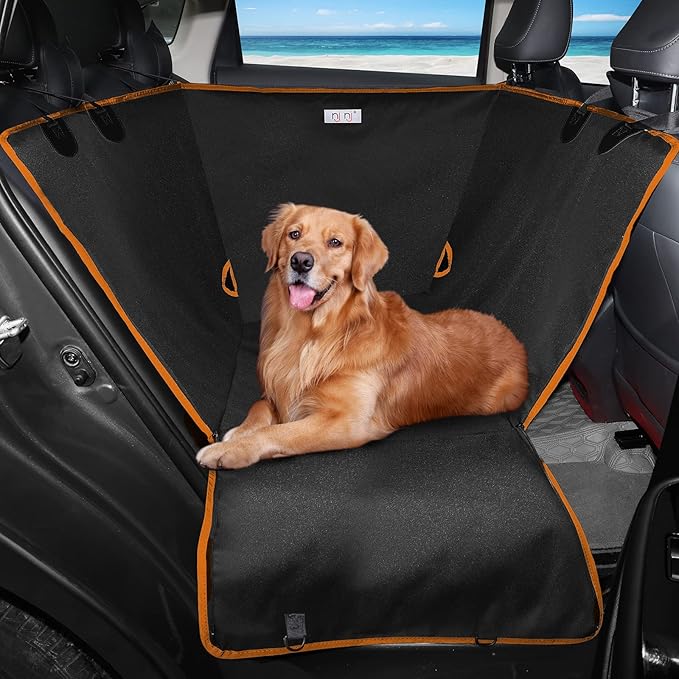 njnj Dog Car Seat Cover for Back Seat
