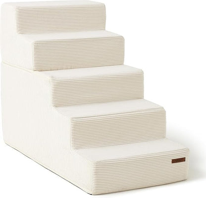 Lesure Dog Stairs for Small Dogs 5 Steps