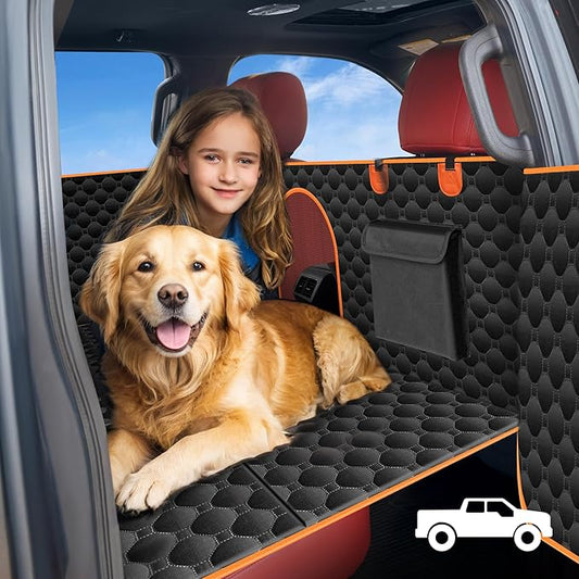 Senose Truck Dog Seat Cover Back Seat F150, RAM1500,