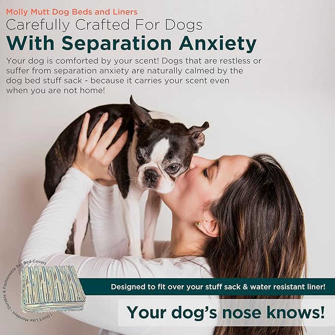 Molly Mutt Medium To Large Dog Bed Cover 27”X36”X5’’- 100%