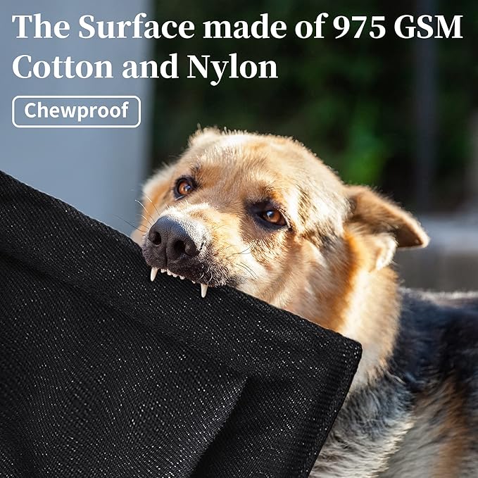 HOMBYS Chew Proof Dog Crate Pad for Small and Medium Dog 28x41 in