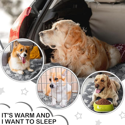 Tranqun 4 Pcs Waterproof Dog Blankets 24 x 16 Inch