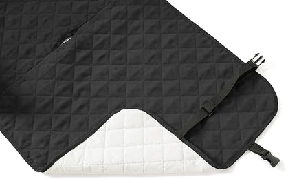 Quilted Car Seat Cover with Bolsters for Pets