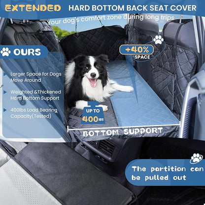 Back Seat Extender for Dogs 400lbs, Large