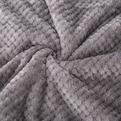 Fuzzy Blanket or Fluffy Blanket for Baby Girl or boy (40" x 48", DG-Flint
