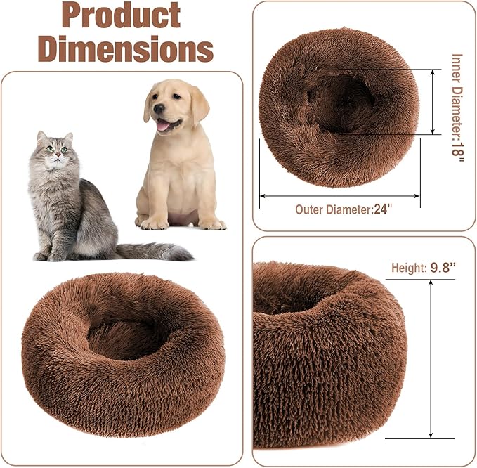 Calming Dog Bed 23.5'