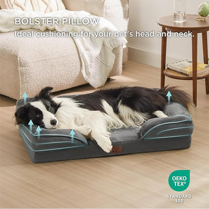 Bedsure Orthopedic Dog Bed for Large Dogs