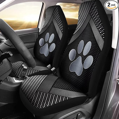 2 Piece Front Car Seat Covers for Women Men
