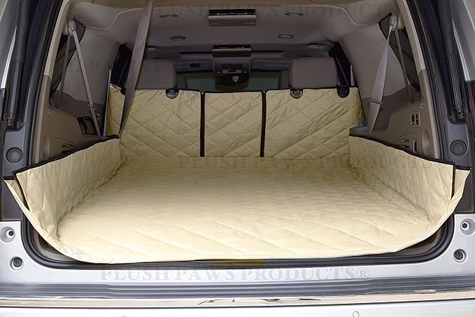 Plush Paws Products Premium Cargo Liner Protector & Bumper Flaps