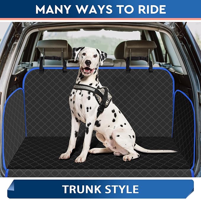 Dog Car Seat Cover Dog Seat Cover for Back Seat Scratch Prevention Dog Hammock Protects Against Dirt Dog Seat Covers for Cars Fits for Small SUVs and Trucks 60"x 64"