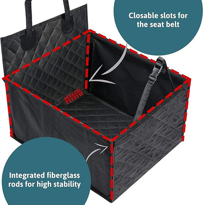 Dog car seat for The Back Seat – 23.7'' x 20.9'' x 13.8'' –