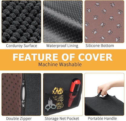 Topmart 3 Tiers Foam Dog Ramps/Steps