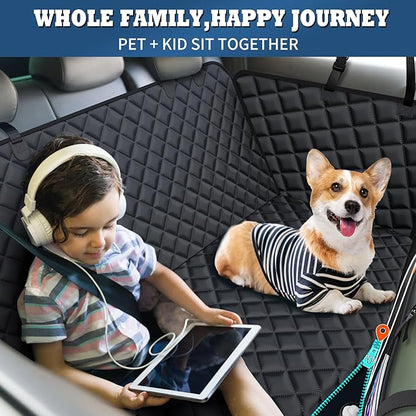 Dog Cars Seat Cover for Pets 100% Waterproof