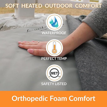 K&H Pet Products Lectro-Soft Outdoor Heated Dog and Cat Bed 25 X 36 Inches